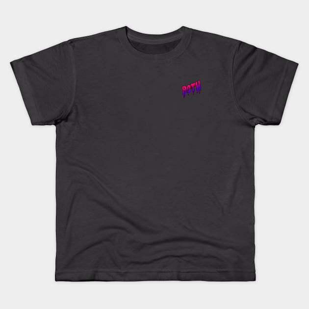 Both (bi pride pocket) Kids T-Shirt by DixxieMae